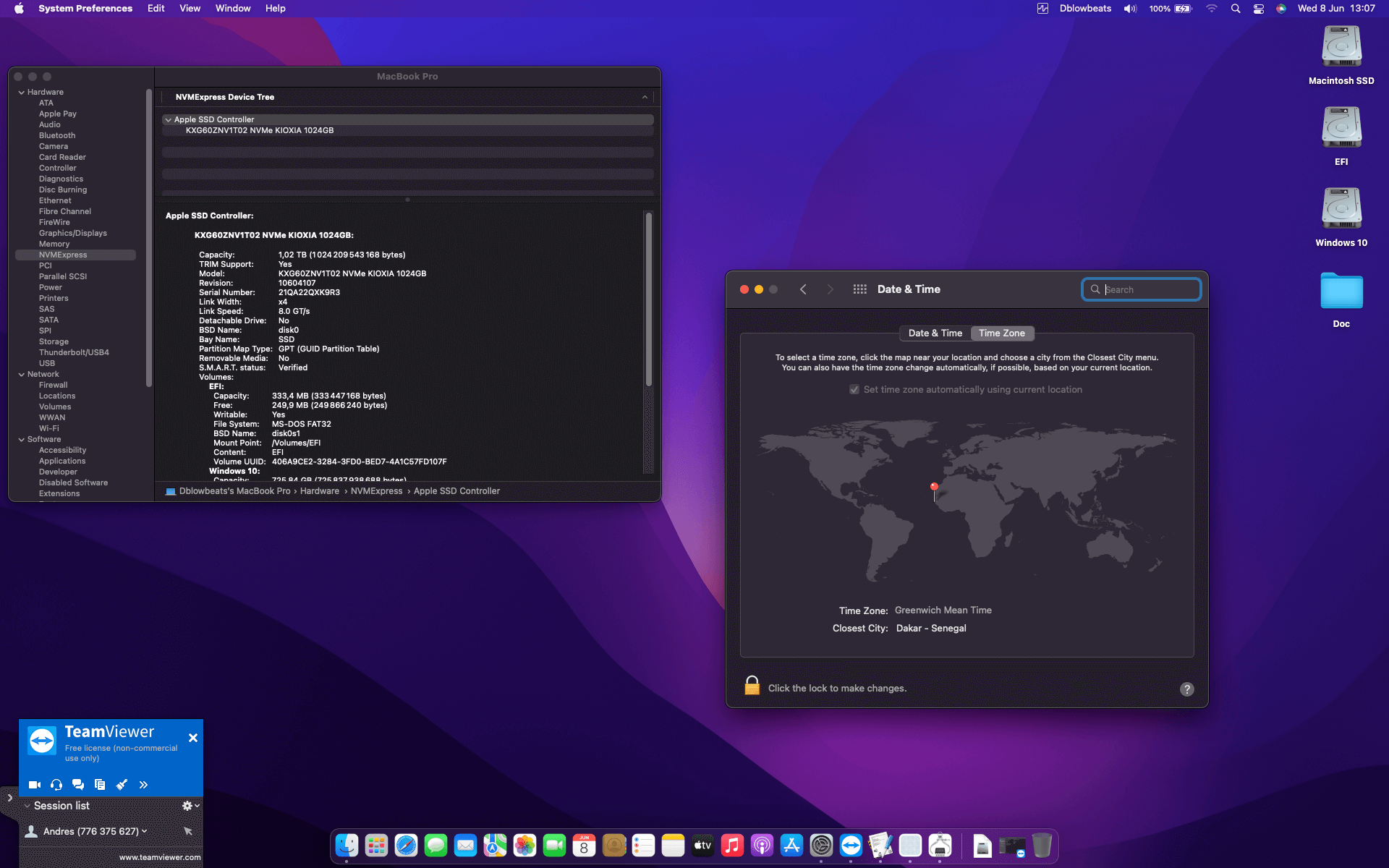 Dell XPS 15 9500 [CometLake   Intel UHD 630 + I2C]   OpenCore 6